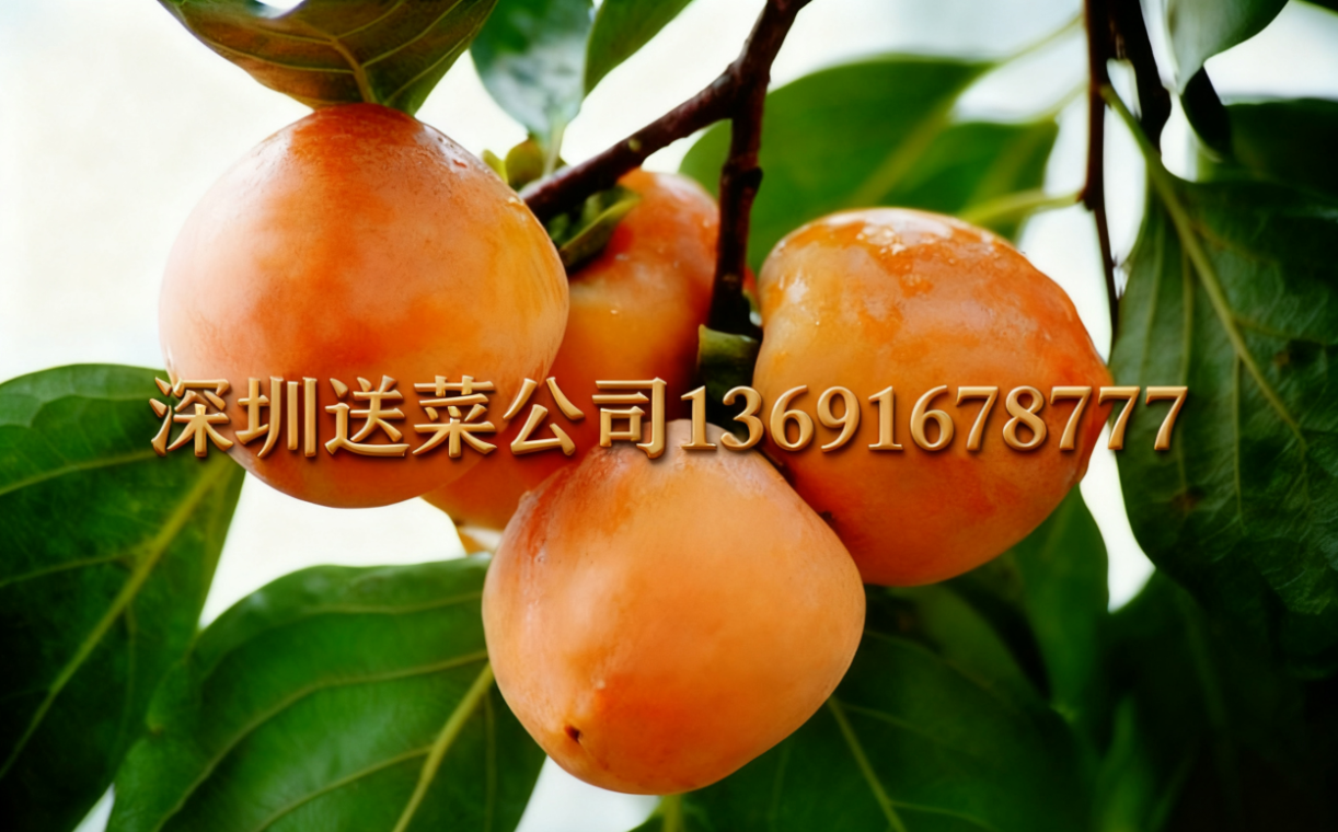 柿子選品不踩坑！惠州蔬菜配送公司為果農解析3個優質品種的核心優勢